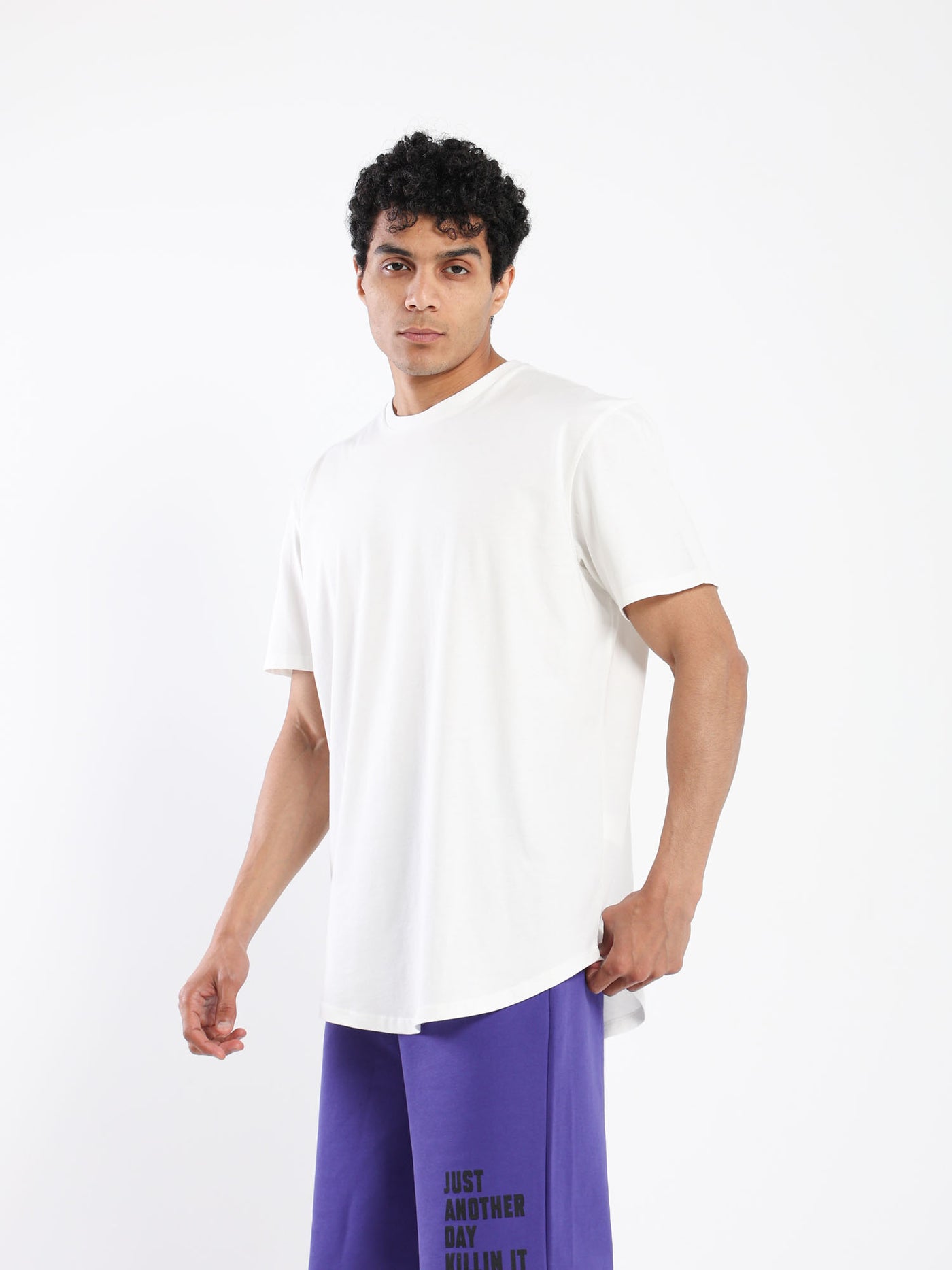 T-Shirt - Long Fit With Back Print