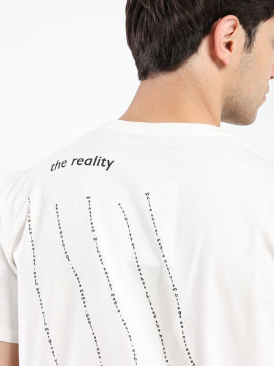 T-Shirt - Vertical Text Back Print