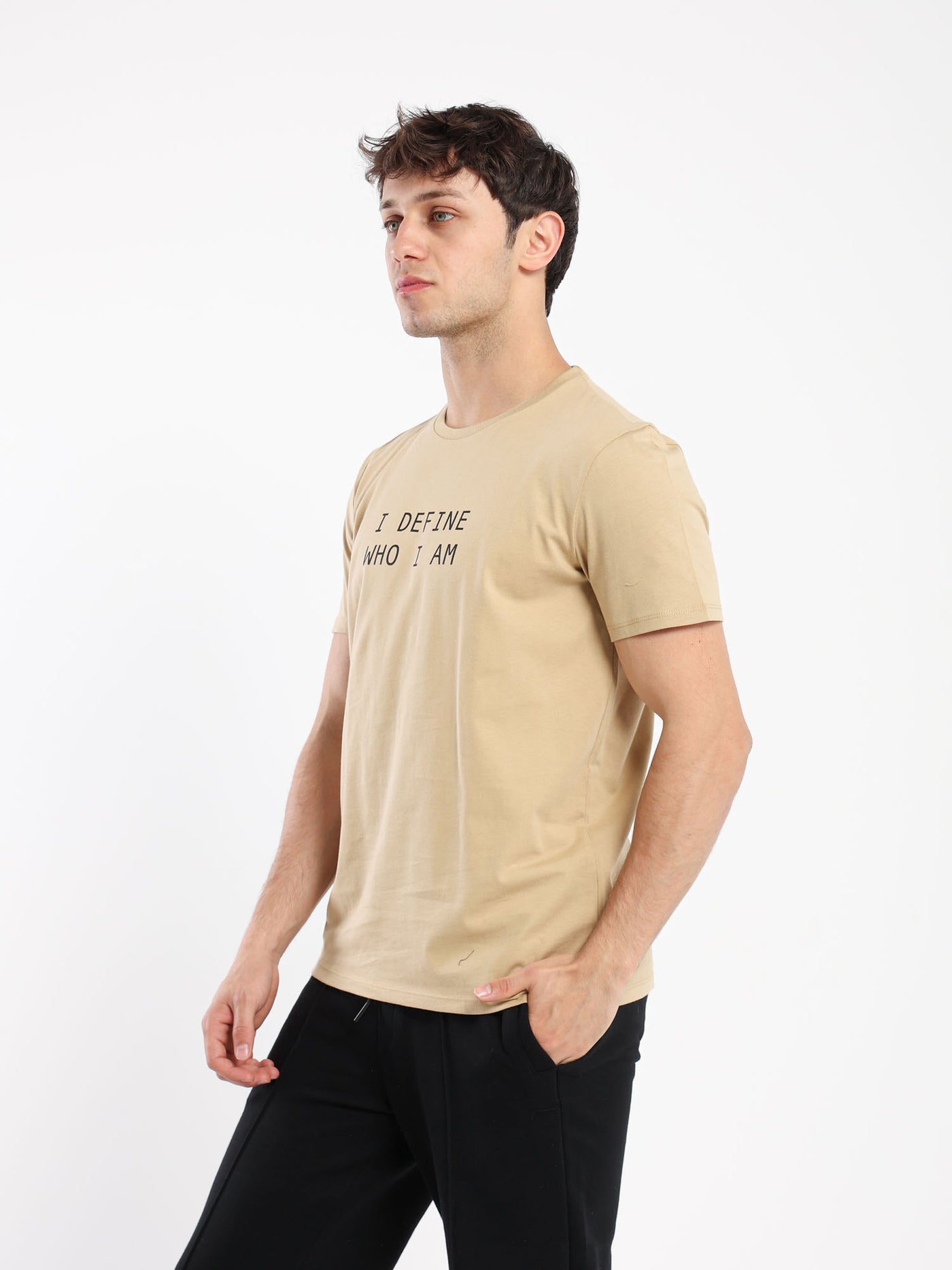 T-Shirt - Front Text Print - Regular