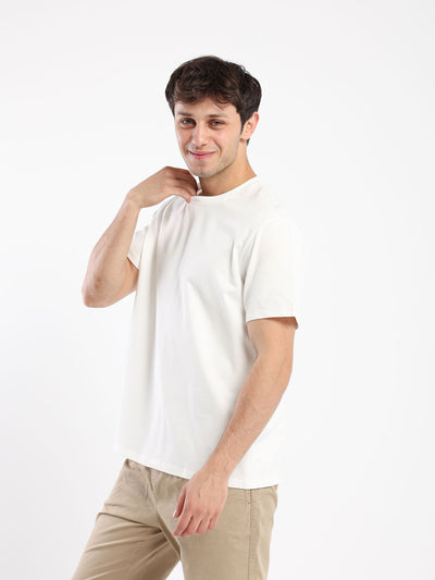 T-Shirt - Relaxed Fit - Thin Collar