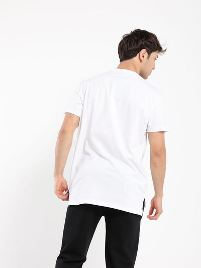 T-Shirt - Long Fit - Straight Hem