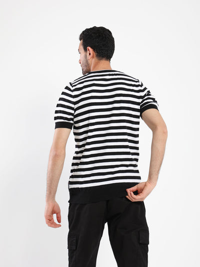 T-Shirt - Knitted - Striped