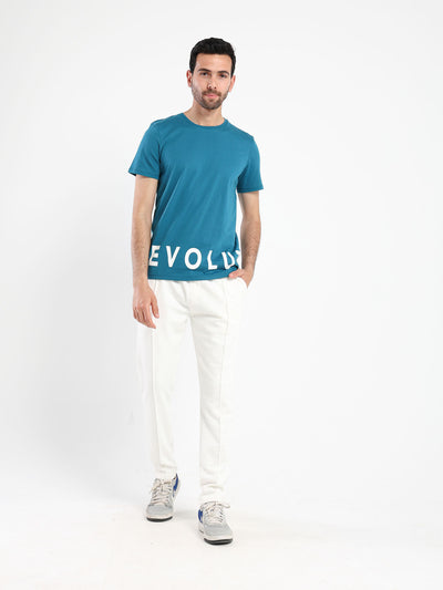 T-Shirt - "Revolutionary" Printed Hem