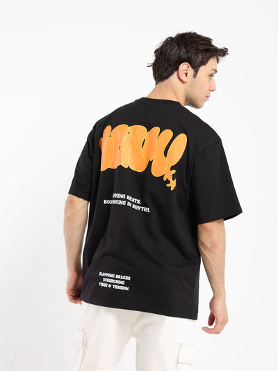 T-Shirt - Back Print - Oversized