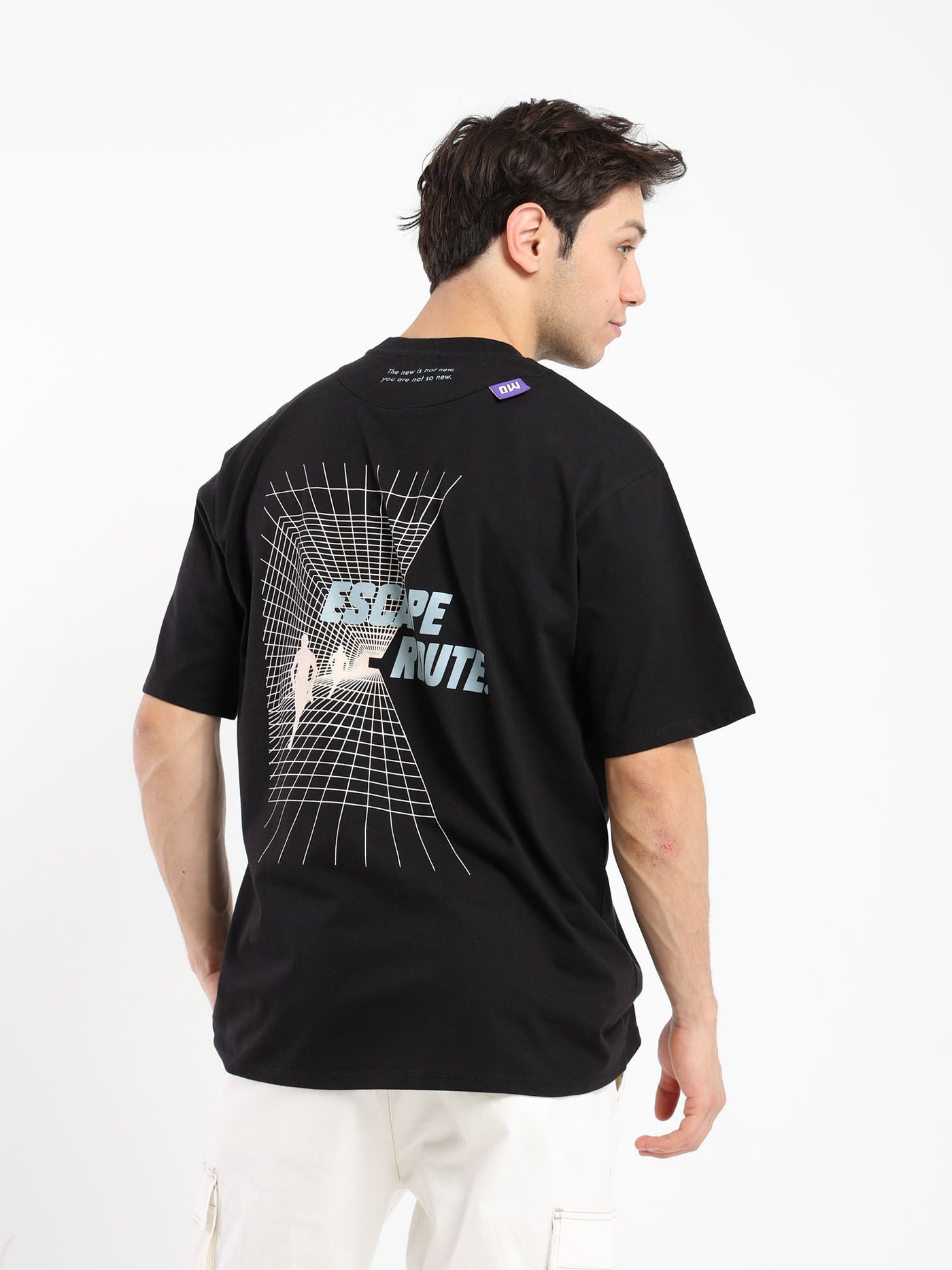 T-Shirt - Oversized - "Escape Route" Front and Back Print