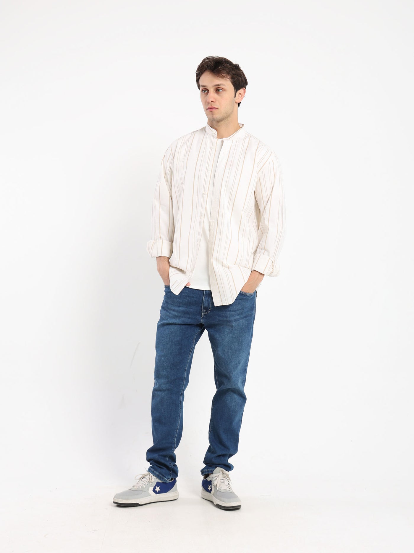 Shirt - Textured Striped - Relaxed