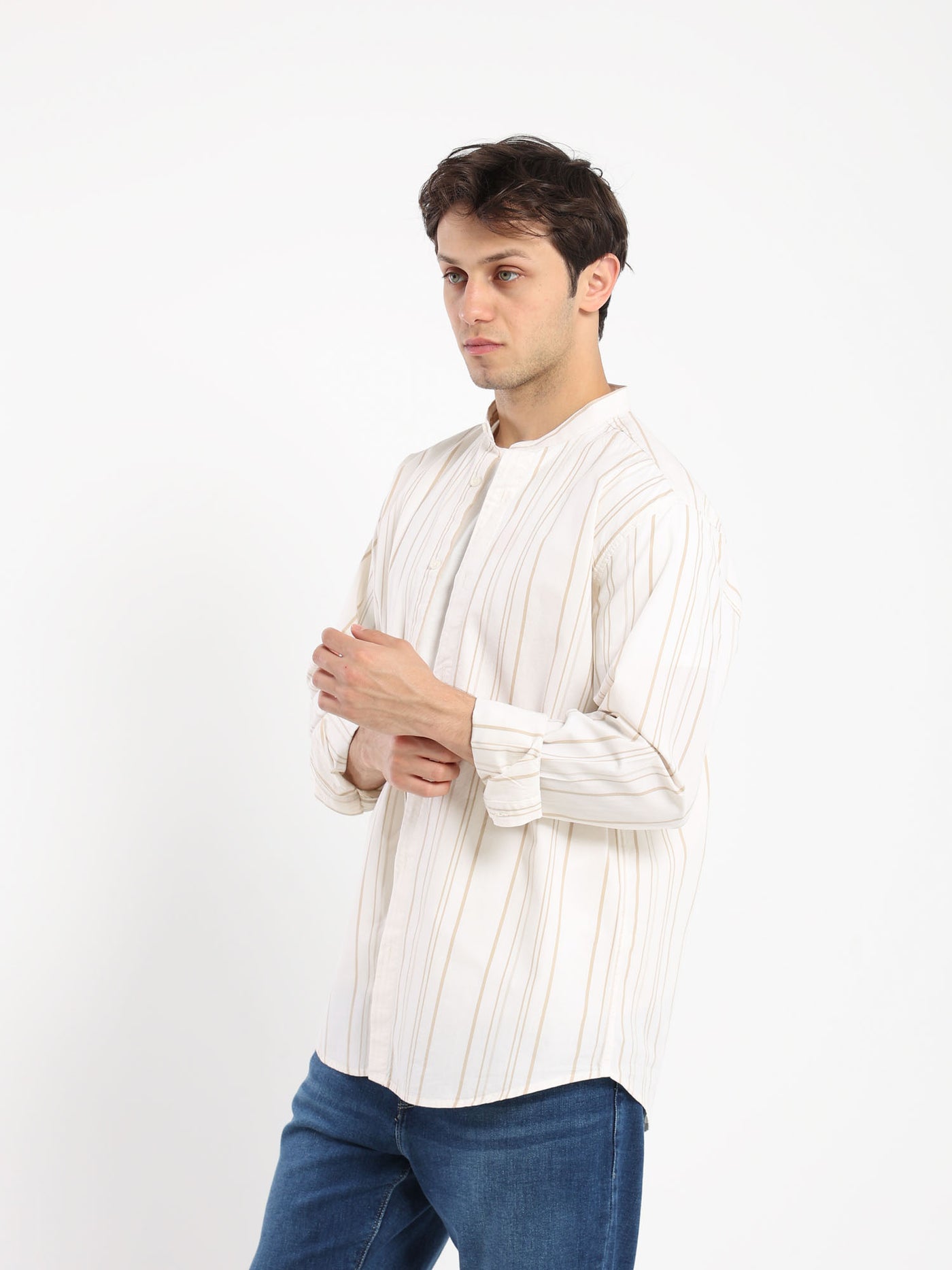 Shirt - Textured Striped - Relaxed