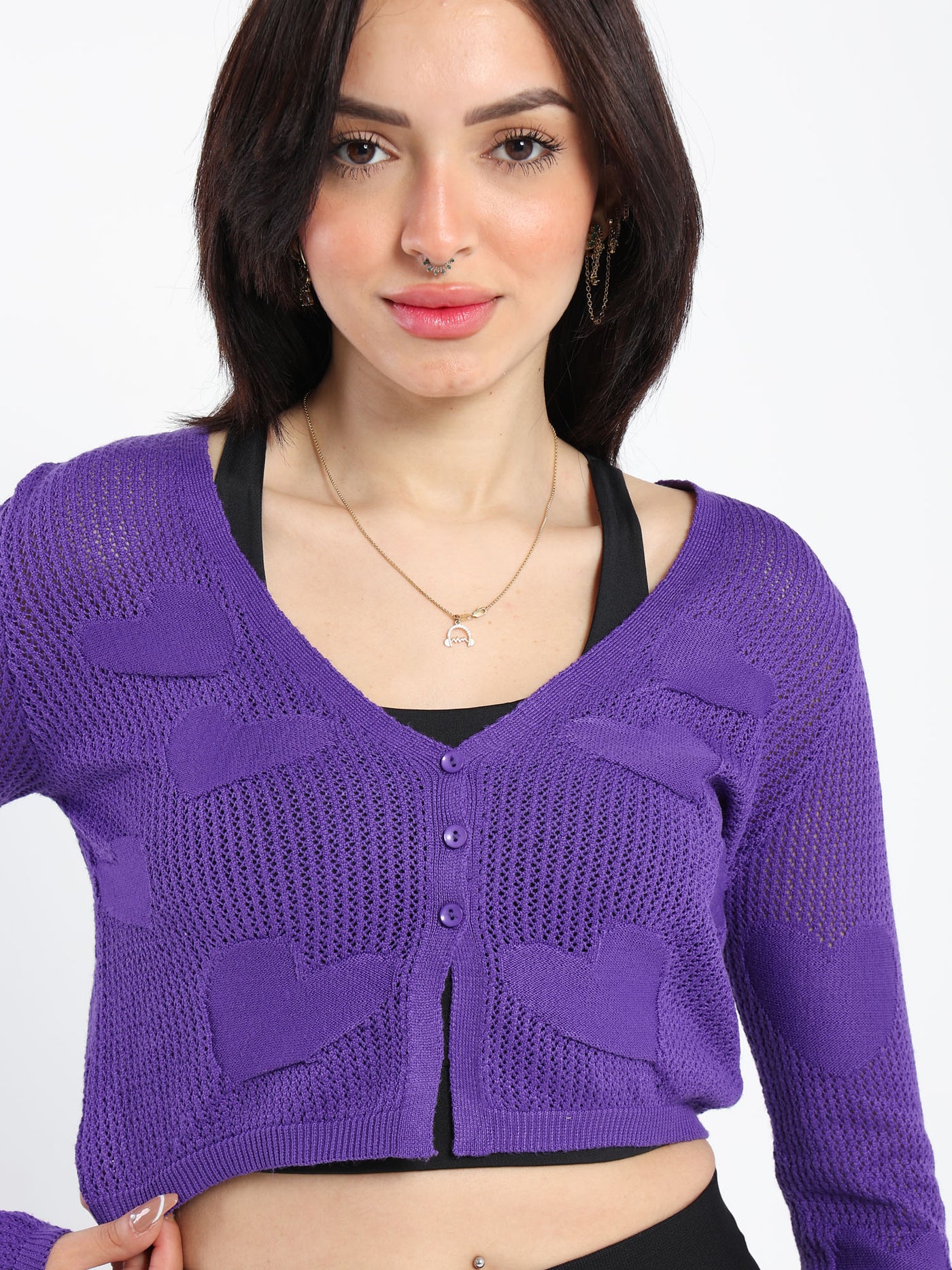 Cardigan - Front Buttoned - Tricot