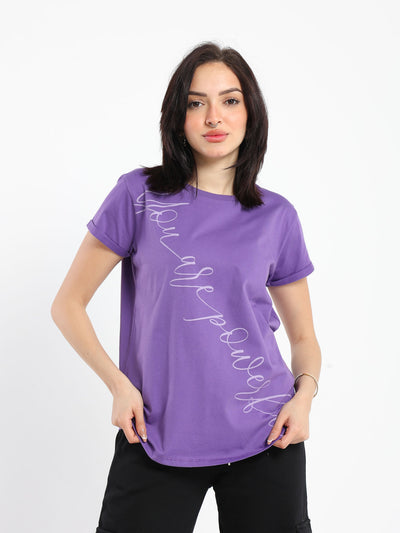 T-Shirt - "You Are Powerful" Print