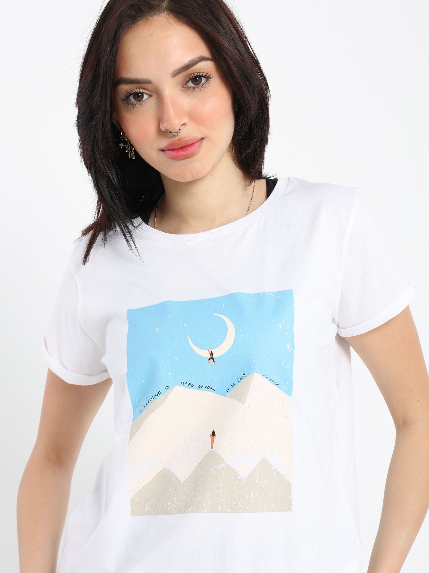 T-Shirt - Mountain Print