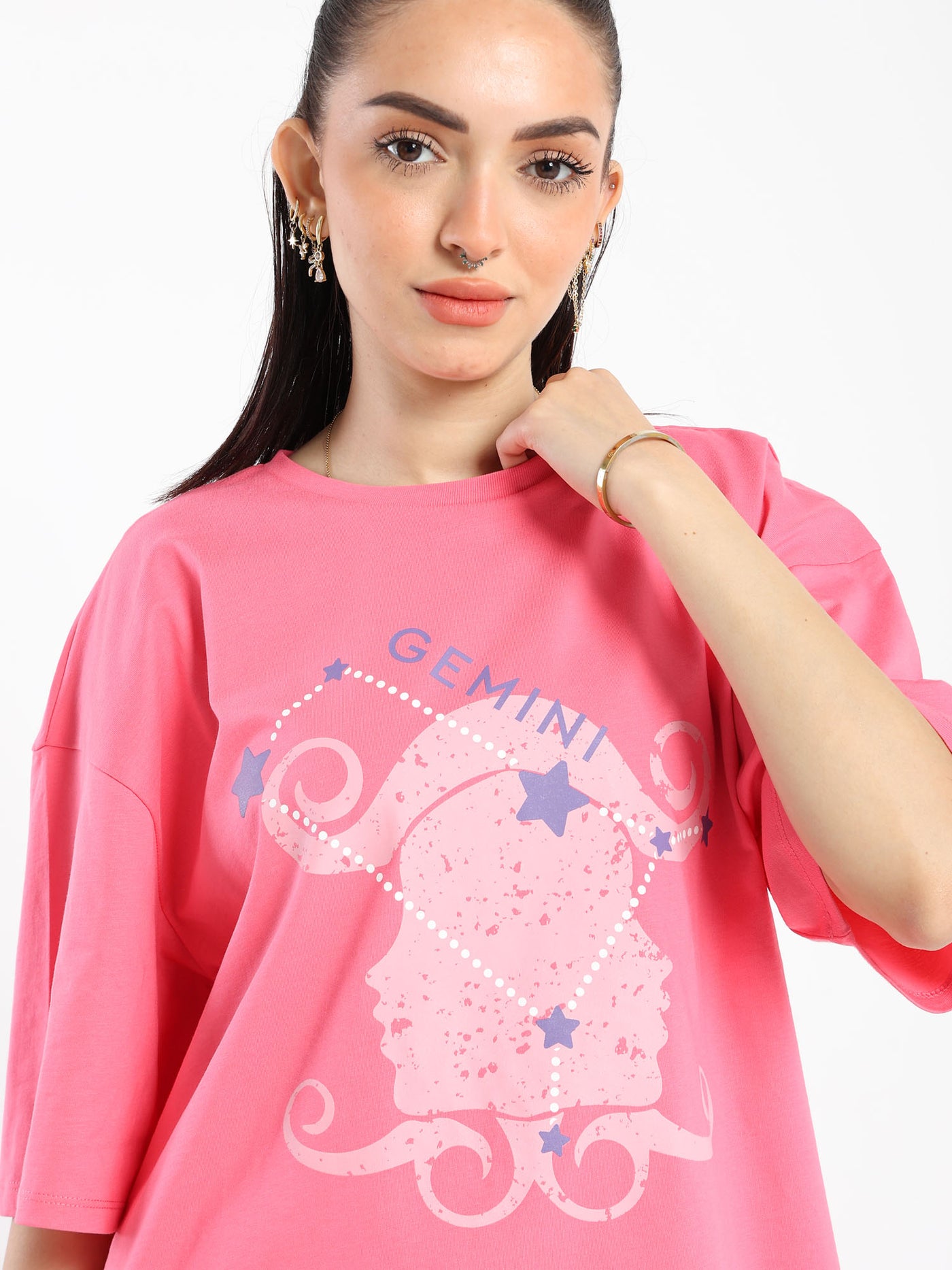 T-Shirt - Gemini Front Print