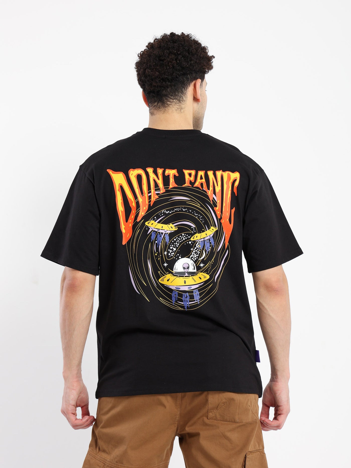 T-Shirt Oversized Dont Panic