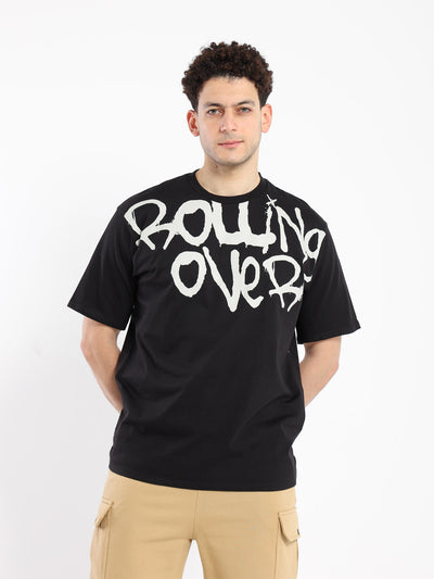 T-Shirt Oversized Rolling Over
