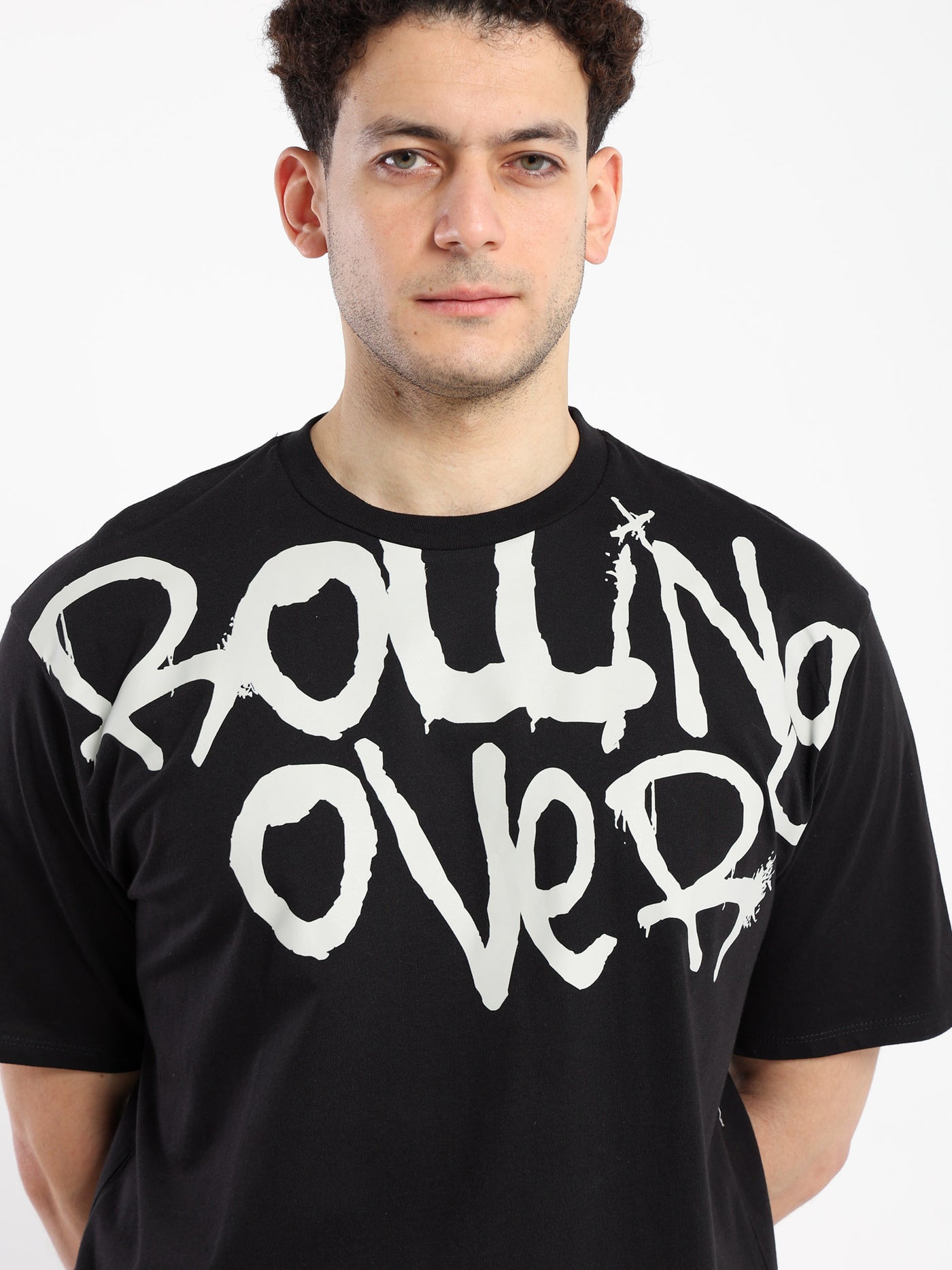 T-Shirt Oversized Rolling Over