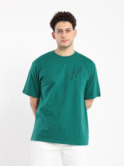 T-Shirt Matches & Fire Printed Tshirt