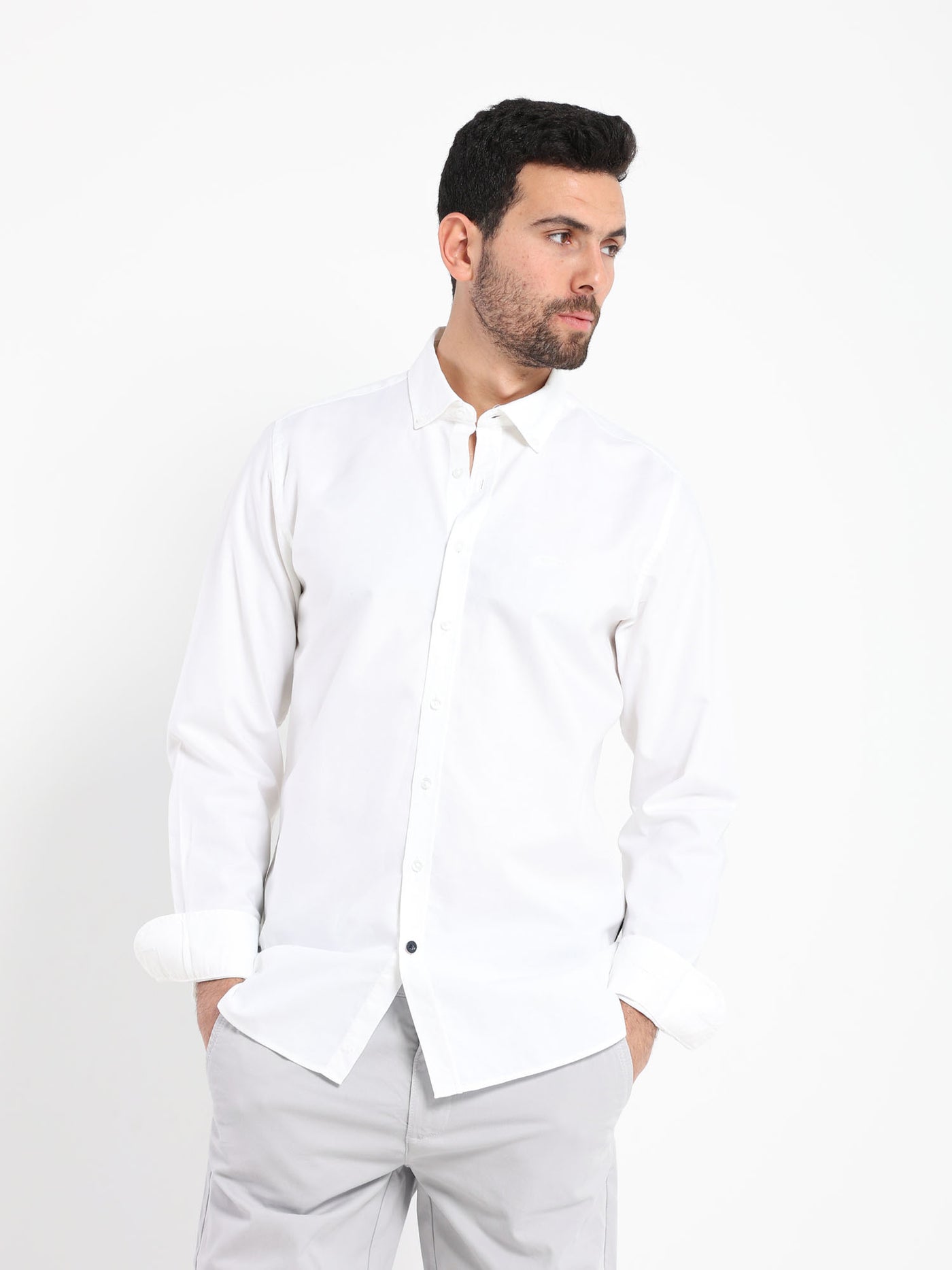 Oxford Shirt - Long Sleeves - Buttoned
