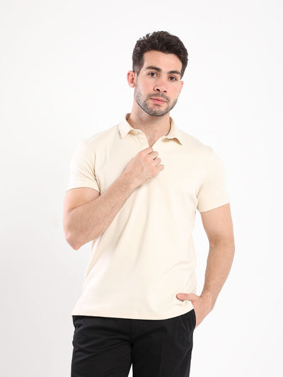 Polo Shirt - Heavy Jersey - Interlock
