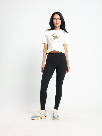 CHUCK PATCH CROPPED TEE