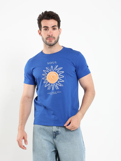 T-Shirt Sonne Print