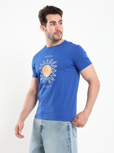 T-Shirt Sonne Print