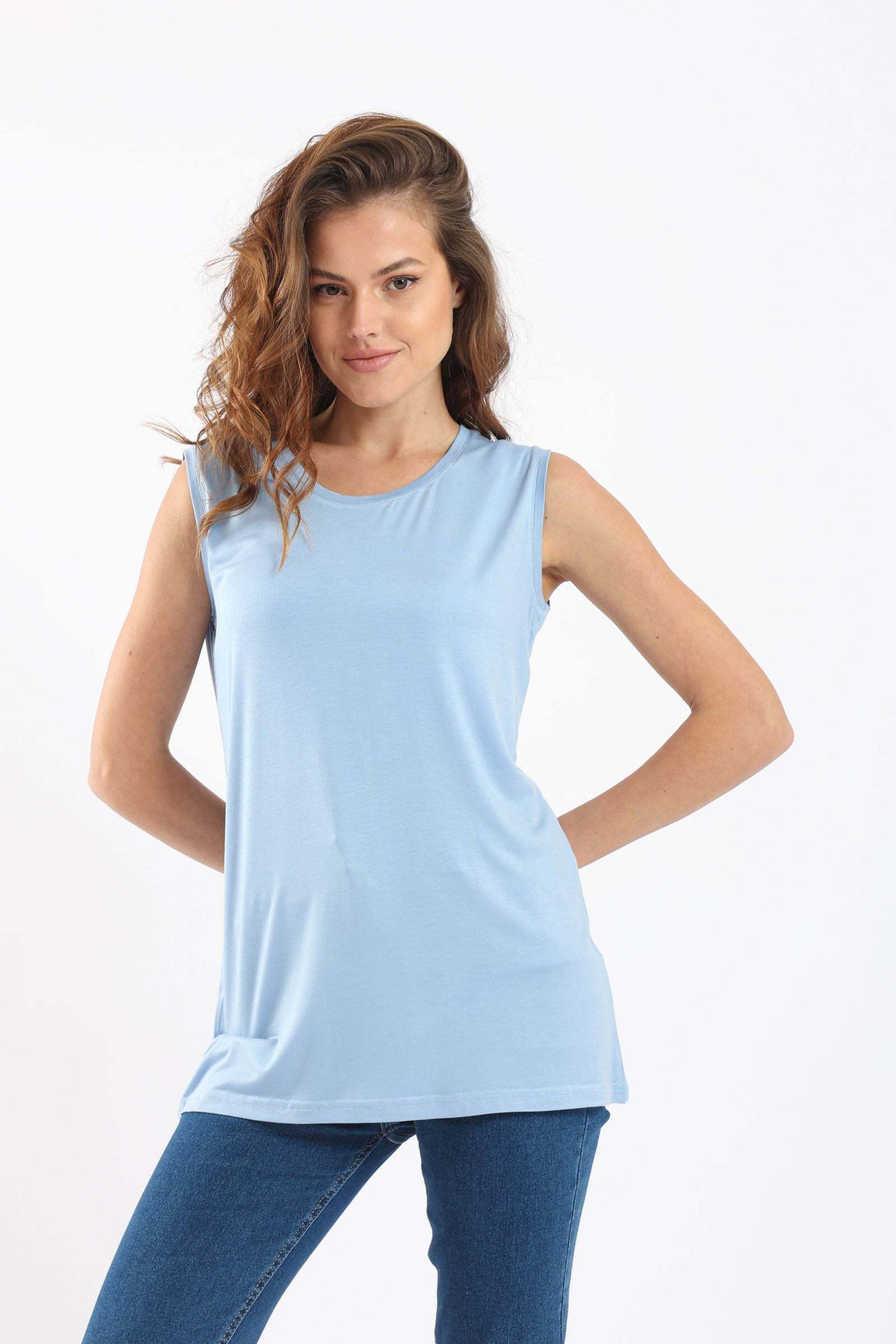 Top - Sleeveless - Solid