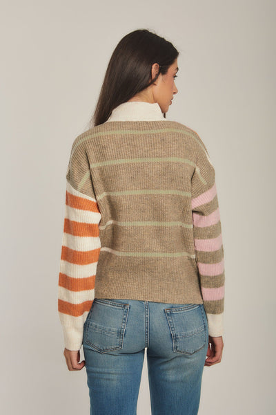 Pullover - Cropped - High Neck