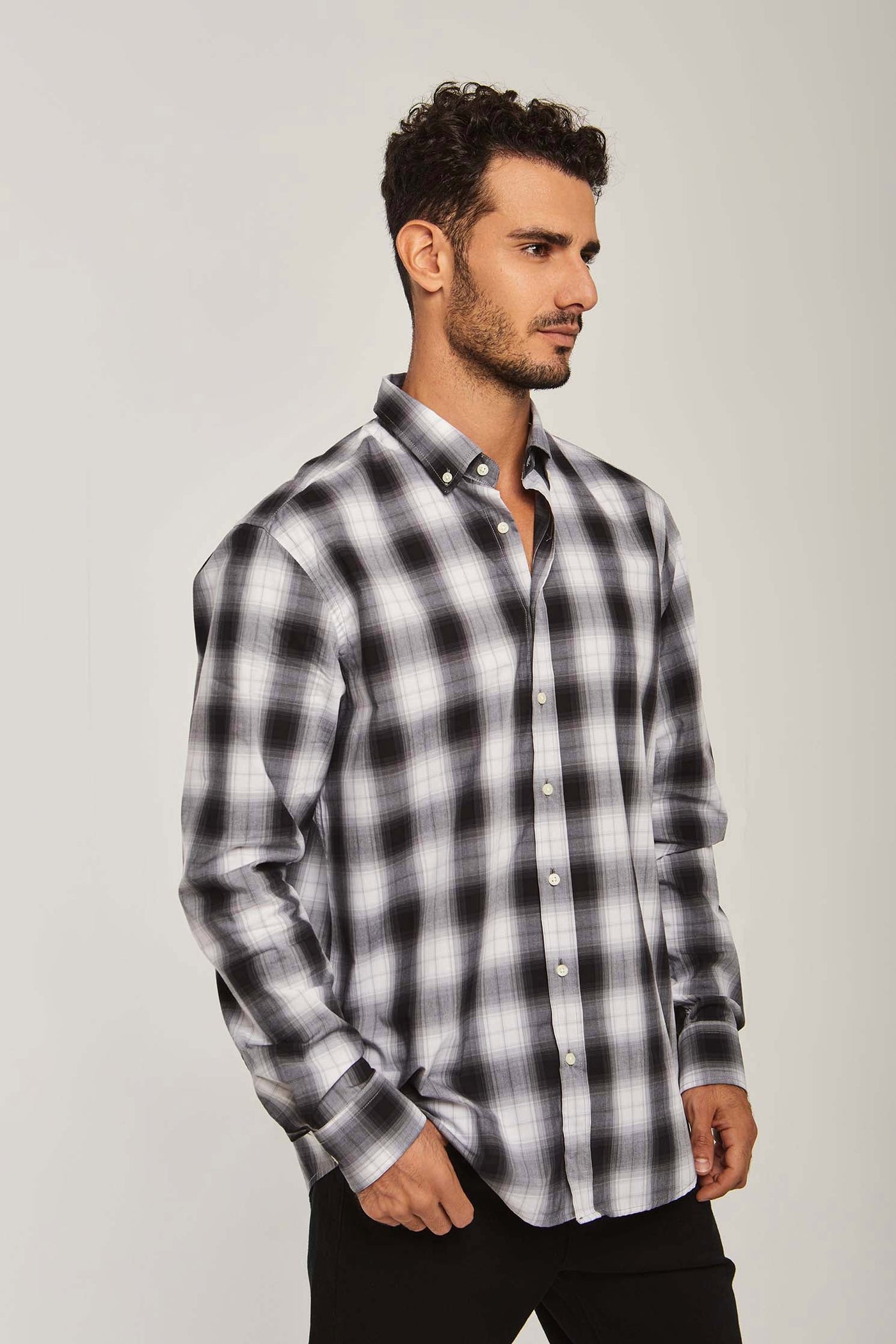 Shirt - Textured- Long Sleeves