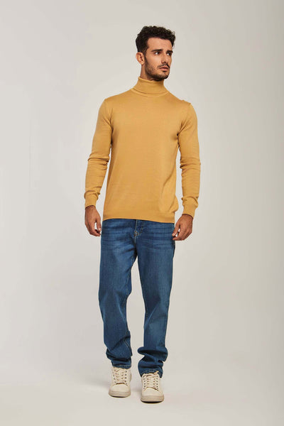 Pullover - Turtle Neck - Solid