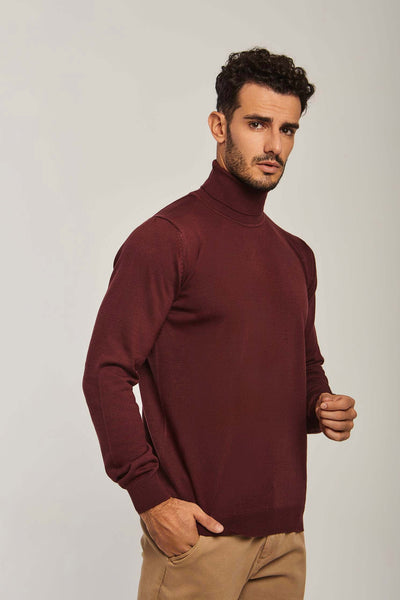 Pullover - Turtle Neck - Solid