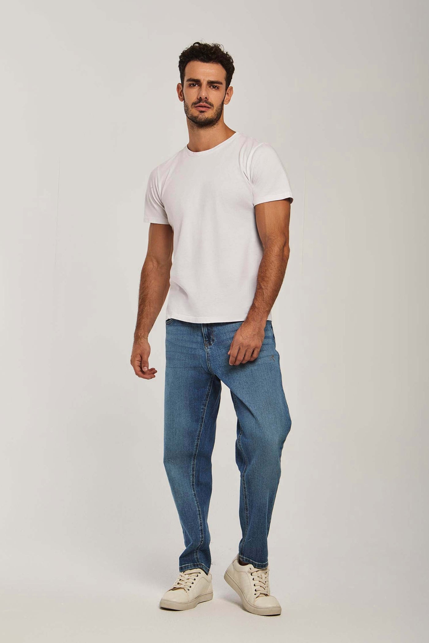 Denim Pants - Regular Fit - With Pockets