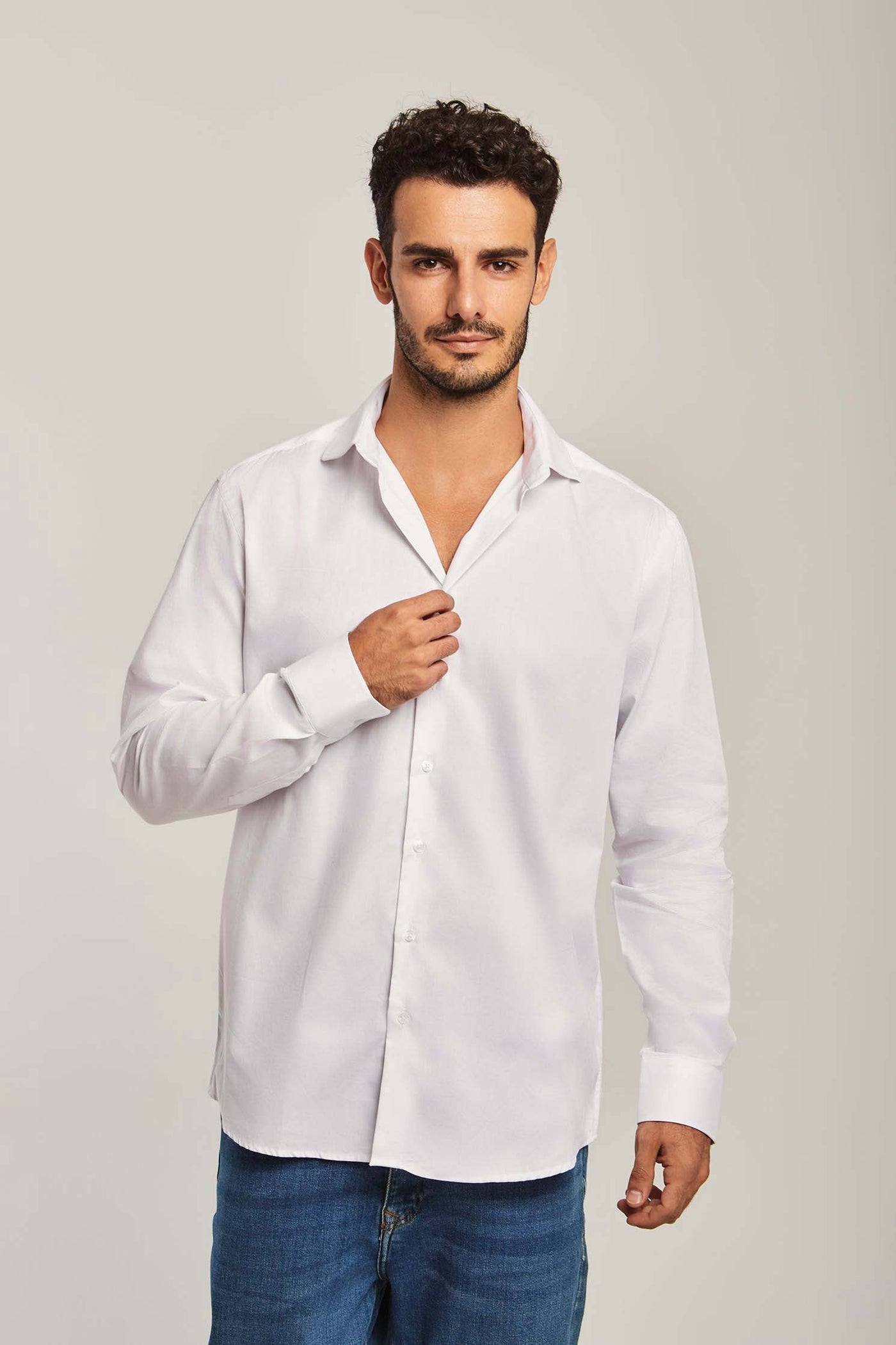 Shirt - Solid - Buttoned