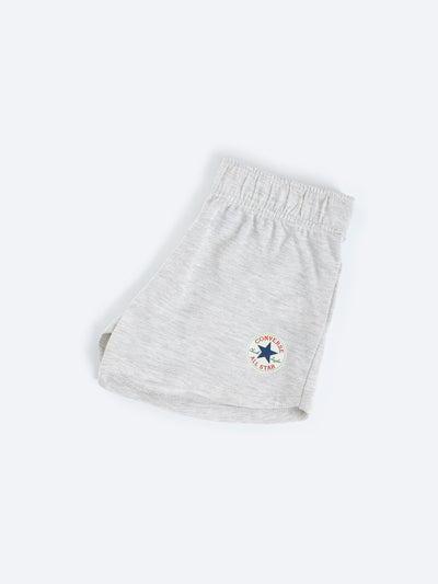 Converse Kids Girls Shorts with Printed Logo and Elasticated Waist