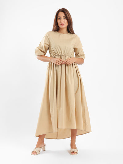 Dress - A-Line - Elasticated Waist