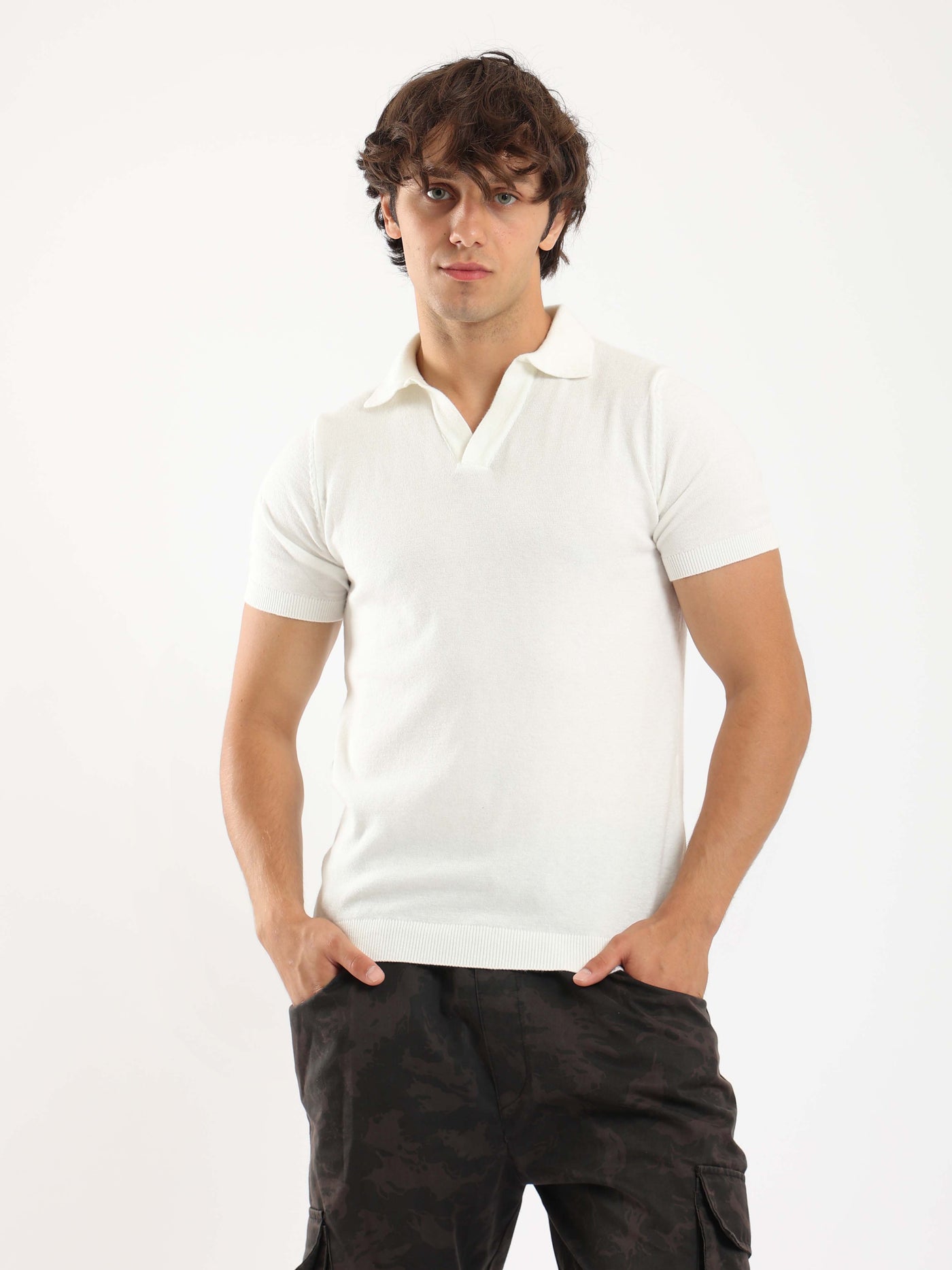 Pique Polo Shirt - Plain
