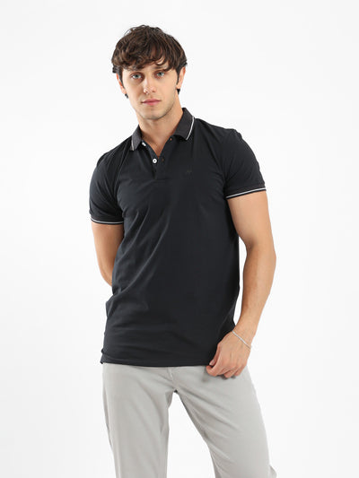 Polo Shirt - Half Sleeves - Buttoned
