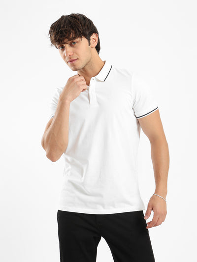 Polo Shirt - Half Sleeves - Buttoned