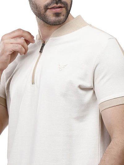 Polo Shirt - Zipped Neck - Comfy