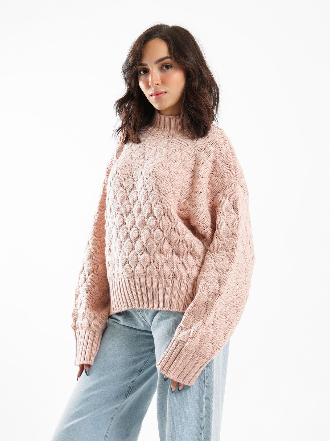 Pullover - Knitted - High Neck – TFK