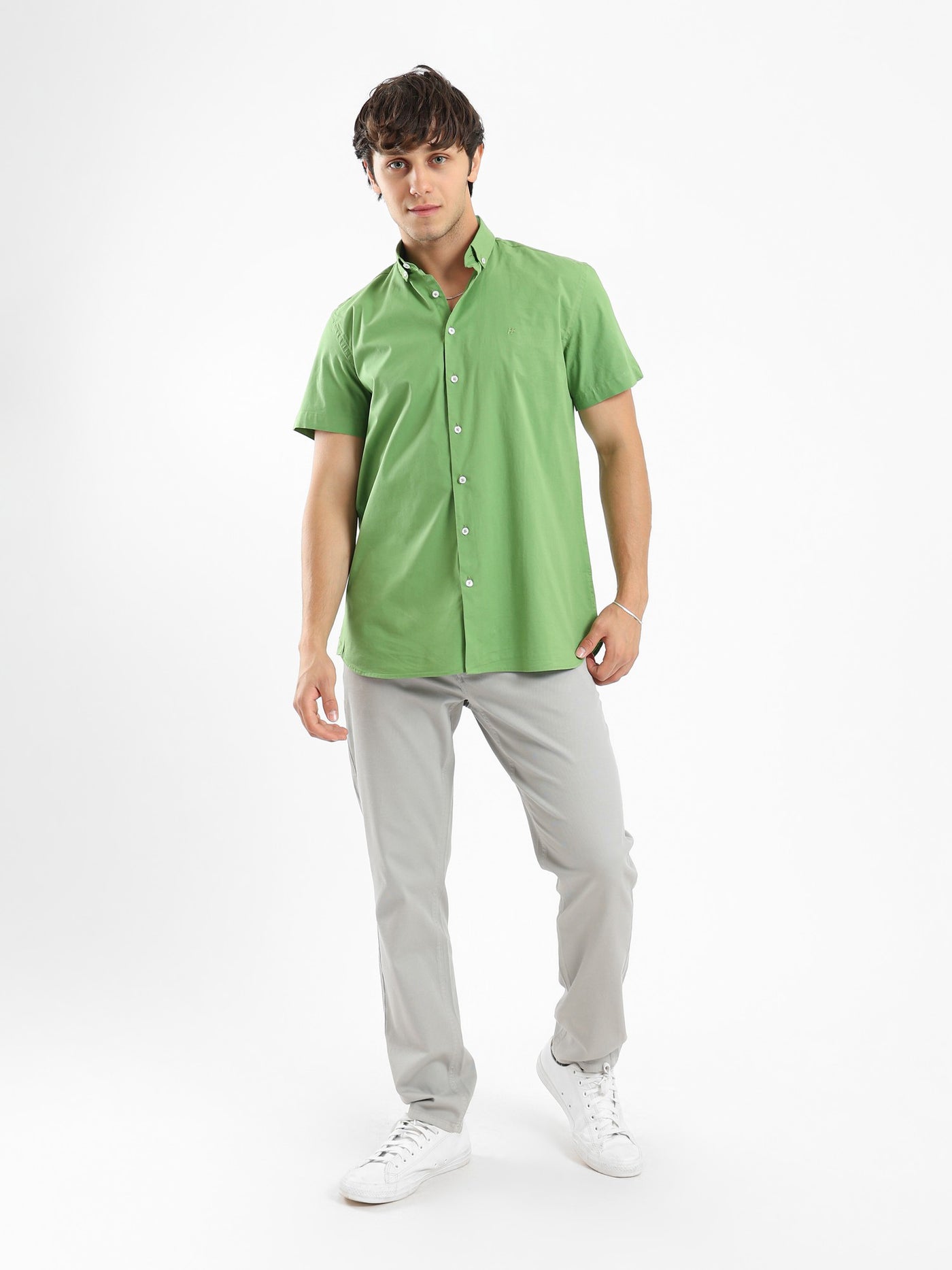 Shirt - Half Sleeves - Plain