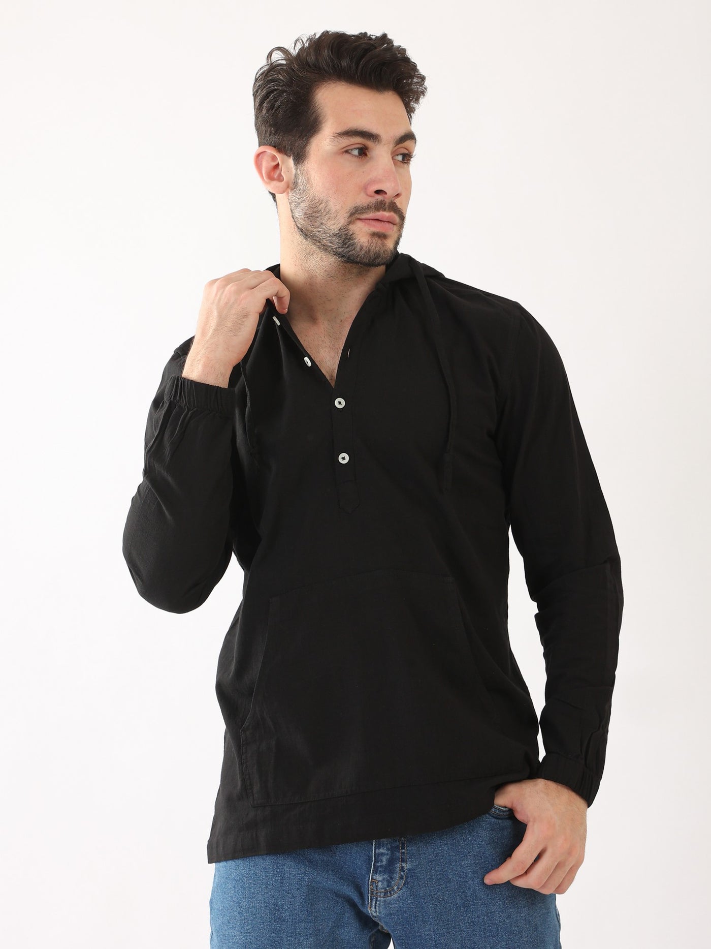 Shirt - Hooded - With pockets