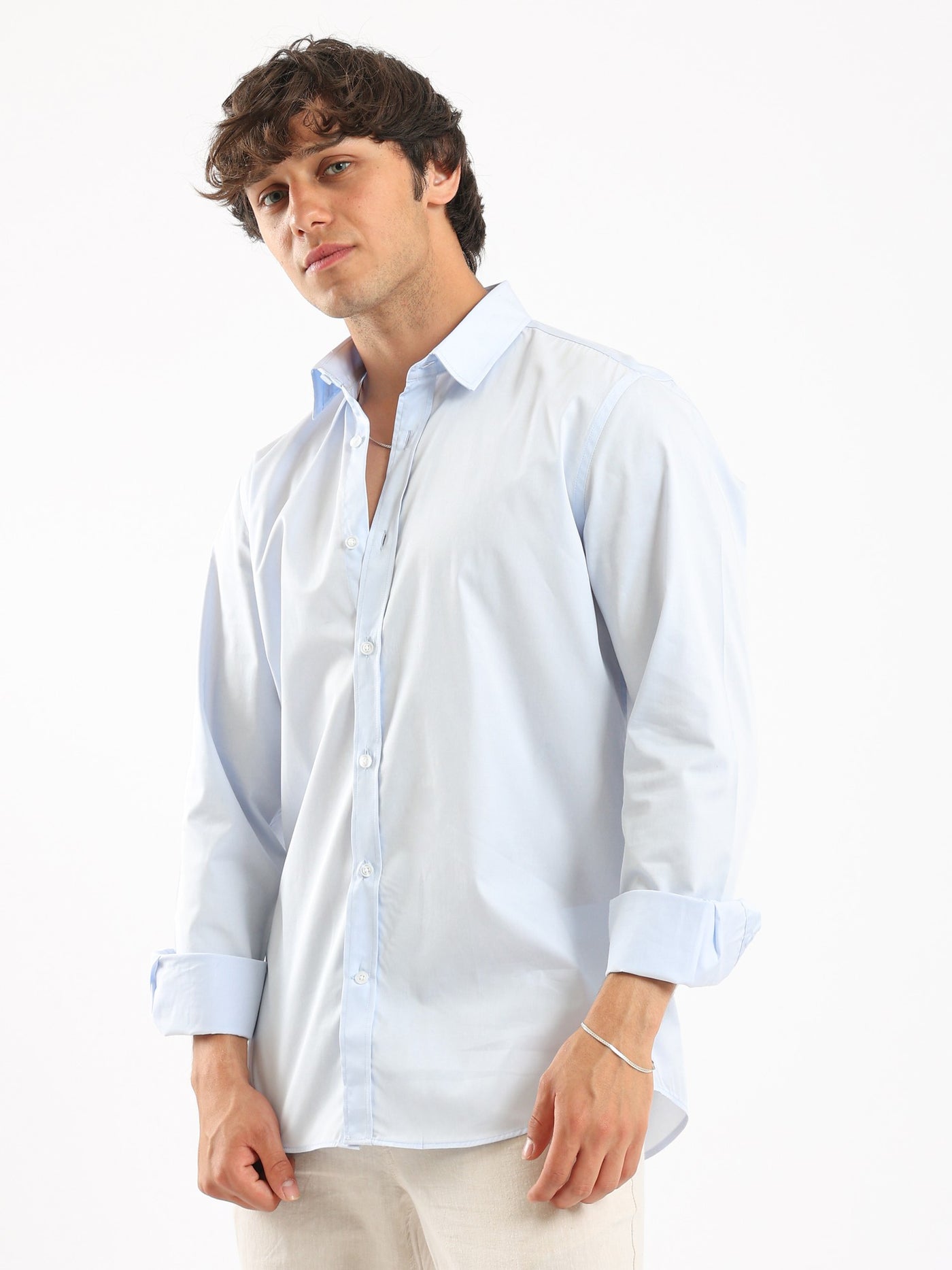 Shirt - Long Sleeves - Plain