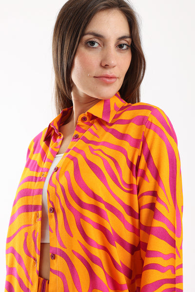 Shirt - Zebra - Buttoned