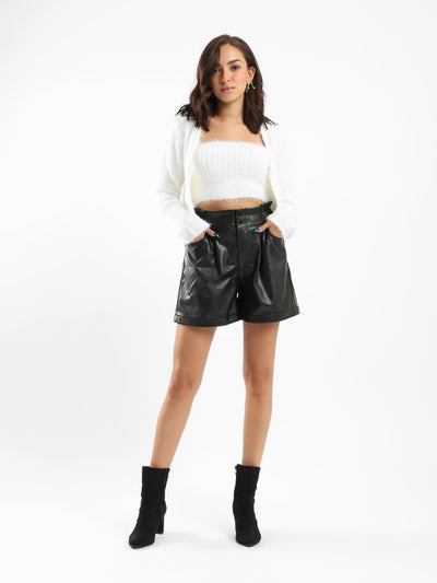 Shorts - Leather - With Pockets