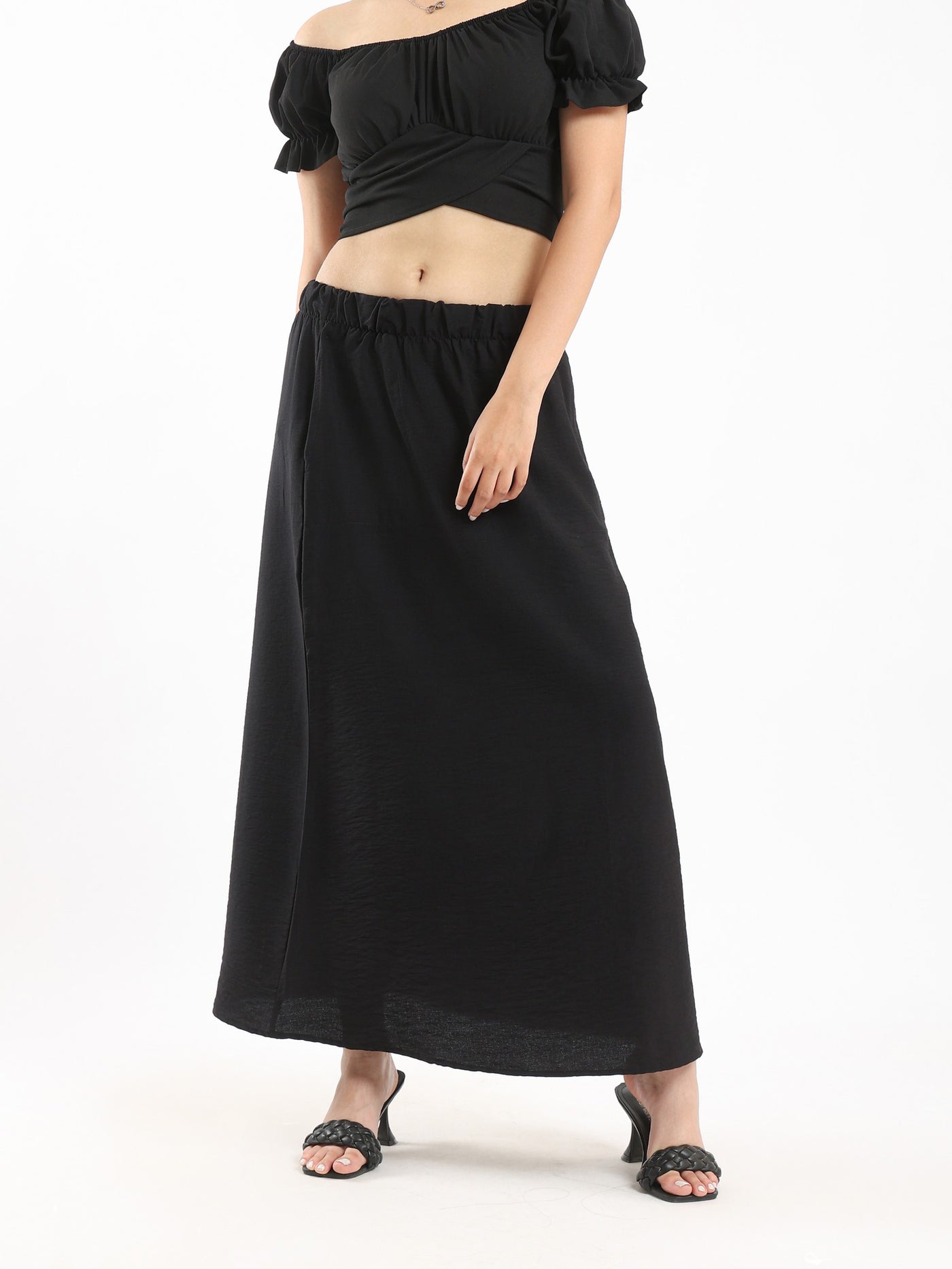 Skirt - Elasticated Waist - Plain