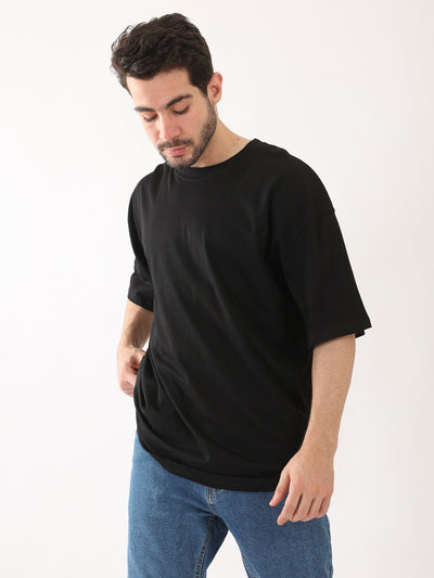 T-Shirt - Back Patterned - Loose Fit