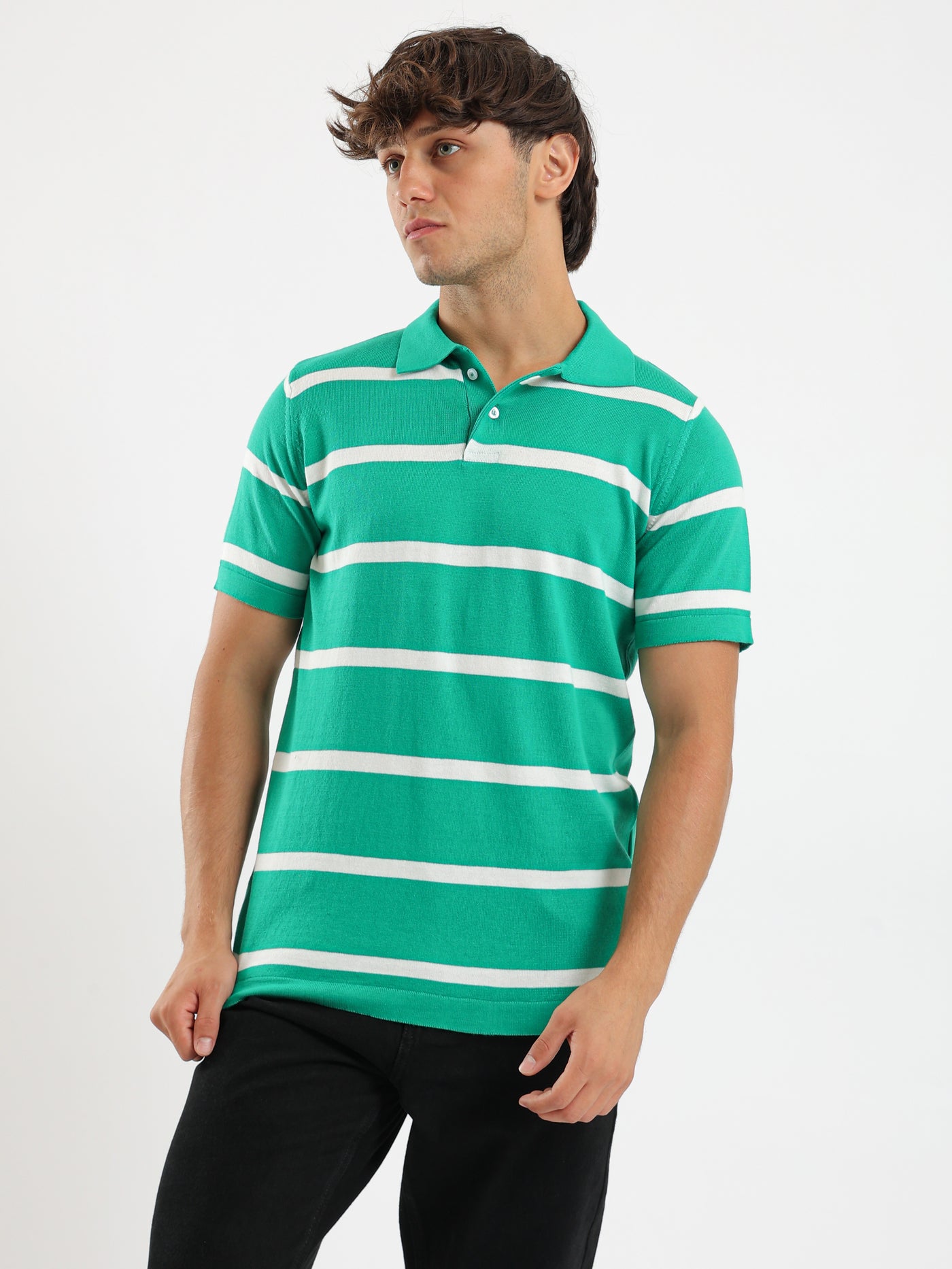 T-Shirt - Half Sleeves - Striped