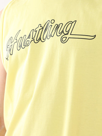 T-Shirt - "Hustling" - Sleeveless