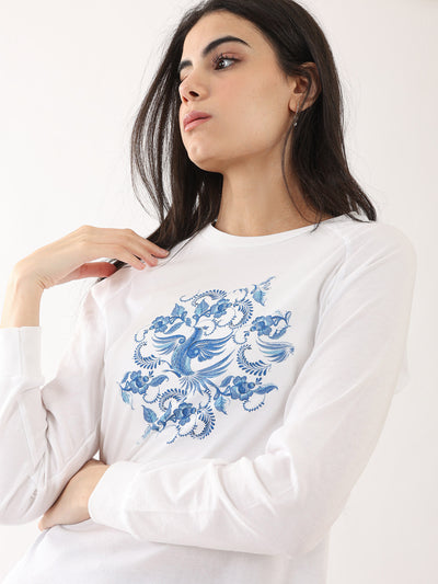 T-Shirt - Long Sleeves - Round Neck