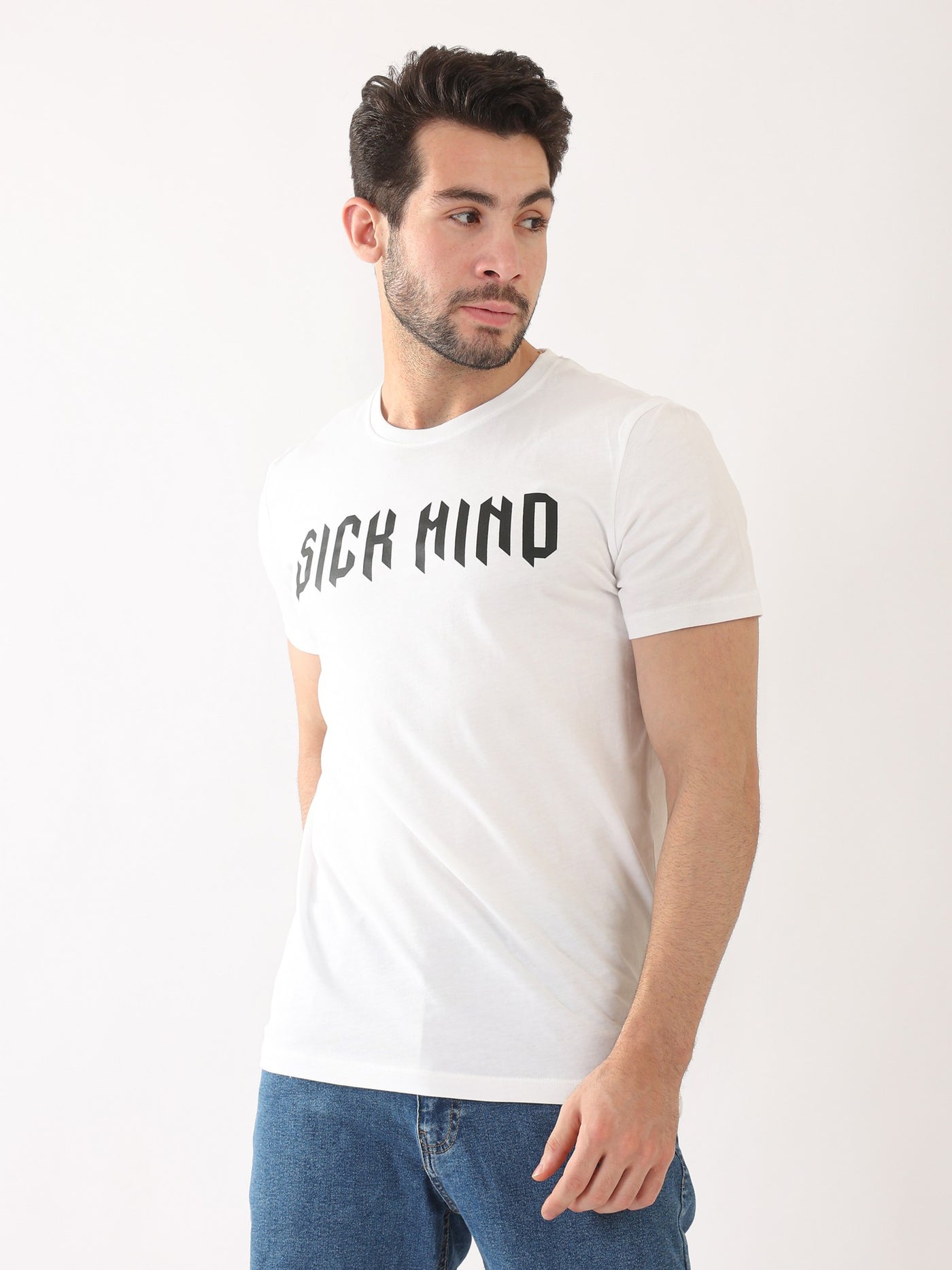 T-Shirt - "Sick Mind" - Half Sleeves