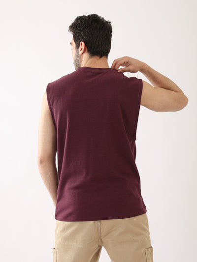 T-Shirt - Textured -  Oversized